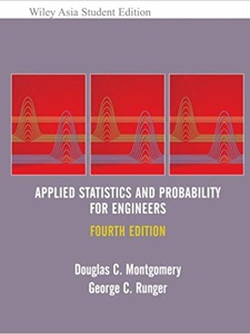 Wie Ase Applied Statistics And Probability For Engineers - 4th Edition 