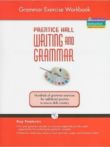 Prentice Hall Writing and Grammar Grade 8, Grammar Exercise Workbook 1st Edition by Kaye Wiley