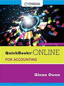 Using QuickBooks Online for Accounting 3rd Edition by Glenn Owen