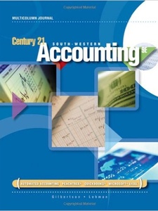Century 21 Accounting: Multicolumn Journal 9th Edition by Claudia B Gilbertson, Mark W Lehman