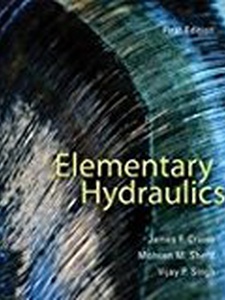 Elementary Hydraulics - 1st Edition - Solutions And Answers | Quizlet