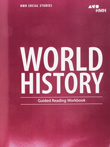 HMH Social Studies World History, Guided Reading Workbook - 1st Edition ...