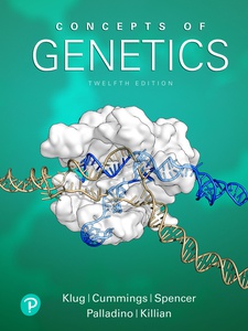 Concepts Of Genetics - 12th Edition - Solutions And Answers | Quizlet