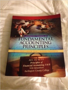 Fundamental Accounting Principles 20th Edition by Barbara Chiappetta, John J. Wild, Ken W. Shaw