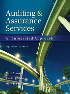Auditing and Assurance Services 15th Edition by Alvin A Arens, Mark A Beasley, Randal J Elder