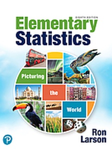 Elementary Statistics: Picturing The World by Ron Larson