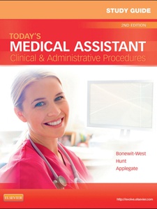 Today's Medical Assistant 2nd Edition by Edith Applegate, Kathy Bonewit-West, Sue Hunt