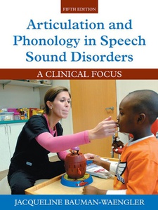 Articulation And Phonology In Speech Sound Disorders - 5th Edition ...