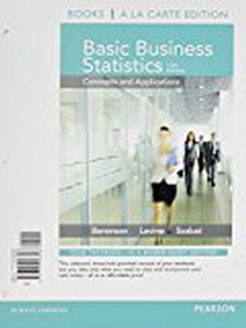 Basic Business Statistics 13th Edition by Timothy C. Krehbiel