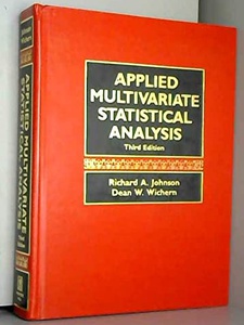 Applied Multivariate Statistical Analysis - 3rd Edition - Solutions And ...