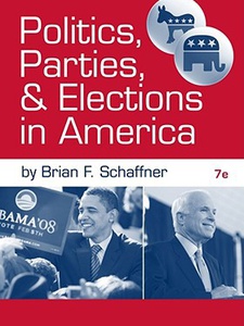 Politics, Parties, And Elections In America - 7th Edition - Solutions ...