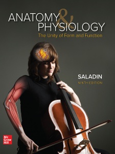 Anatomy and Physiology: The Unity of Form and Function 9th Edition by Kenneth S Saladin