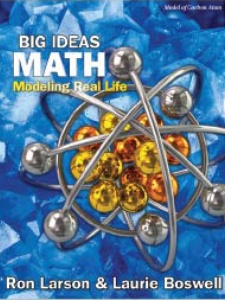 Big Ideas Math: Modeling Real Life Grade 8 1st Edition by Boswell, Larson