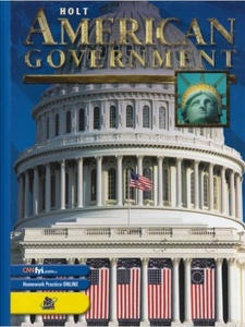 American Government 3rd Edition by Rinehart, Winston and Holt