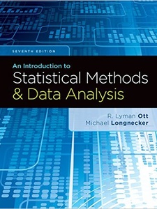 An Introduction to Statistical Methods and Data Analysis 7th Edition by Michael T Longnecker, R. Lyman Ott