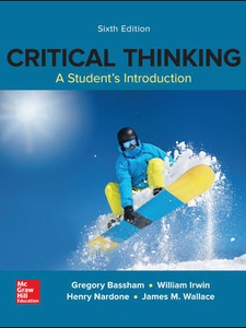 power of critical thinking sixth canadian edition