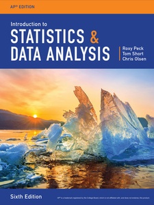 Introduction To Statistics And Data Analysis, AP Edition - 6th Edition ...