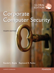 Corporate Computer Security - 4th Edition - Solutions And Answers | Quizlet