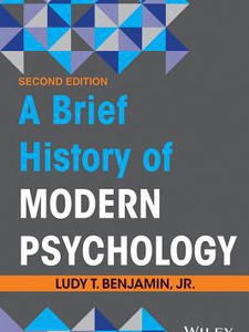 Free Solutions For A Brief History Of Modern Psychology 2nd Edition ...