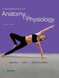 Fundamentals of Anatomy and Physiology 11th Edition by Martin