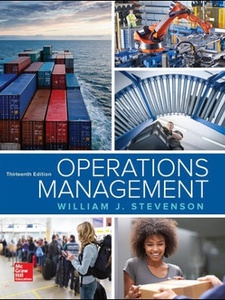 Operations Management 13th Edition by William Stevenson