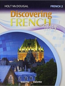 Discovering French Today! 2 1st Edition by Jean-Paul Valette, Rebecca M. Valette