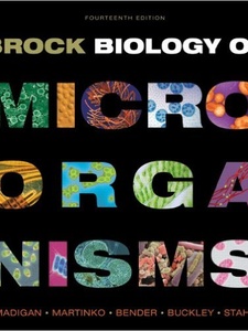 Brock Biology of Microorganisms 14th Edition by David A. Stahl, John M Martinko, Michael T. Madigan