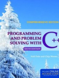 programming and problem solving with c comprehensive 6th edition