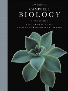 Campbell Biology, AP Edition 9th Edition by Cain, Jackson, Minorsky, Reece, Urry, Wasserman
