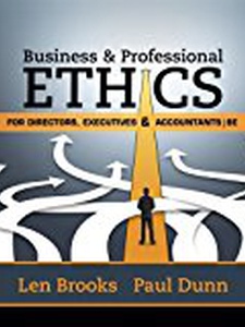 Business And Professional Ethics For Directors, Executives And ...