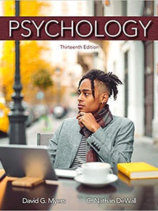 Psychology 13th Edition by C. Nathan DeWall, David G Myers