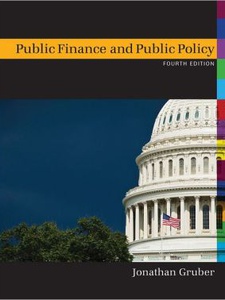 Public Finance and Public Policy 4th Edition by Jonathan Gruber