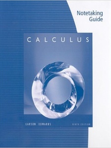 Calculus - 9th Edition - Solutions And Answers | Quizlet