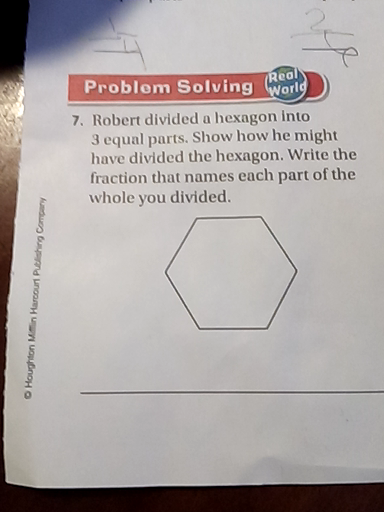 robert-divided-a-hexagon-into-3-equal-parts-show-how-he-mig-quizlet