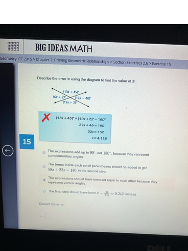 big ideas math answer key geometry