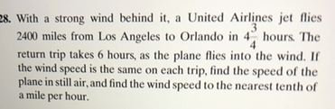 With a strong wind behind it a United Airlines jet flies 24 Quizlet