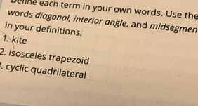 Define Each Term In Your Own Words Use The Words Oligenor