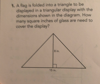 why do they fold the flag into a triangle