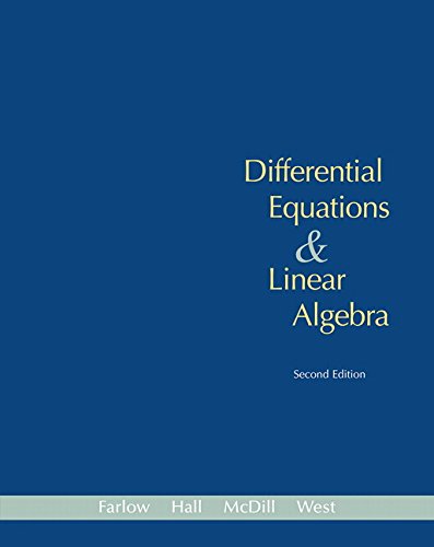 Differential Equations And Linear Algebra - 9780131860612 - Exercise 22 ...