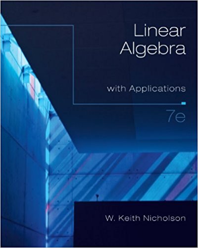 Linear Algebra With Applications - 9781259066405 - Exercise 3 | Quizlet