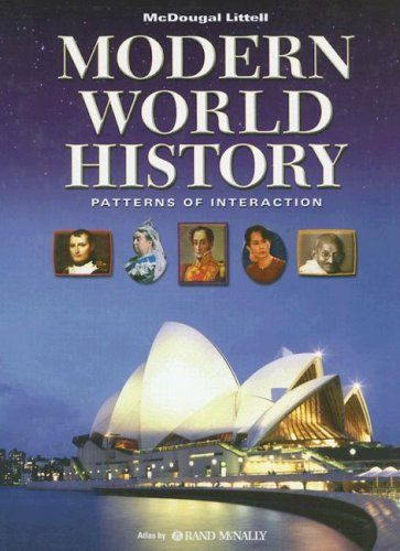 Modern World History Patterns Of Interaction 9780618377114